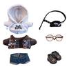 Niannyyhouse Ripped Vintage Cool 20cm Plush Cotton Hoodie, Jacket, Jeans, Backpack, Glasses, Shoes, Suit, 10cm, 15cm, Toy, Clothes, Doll, Accessories,