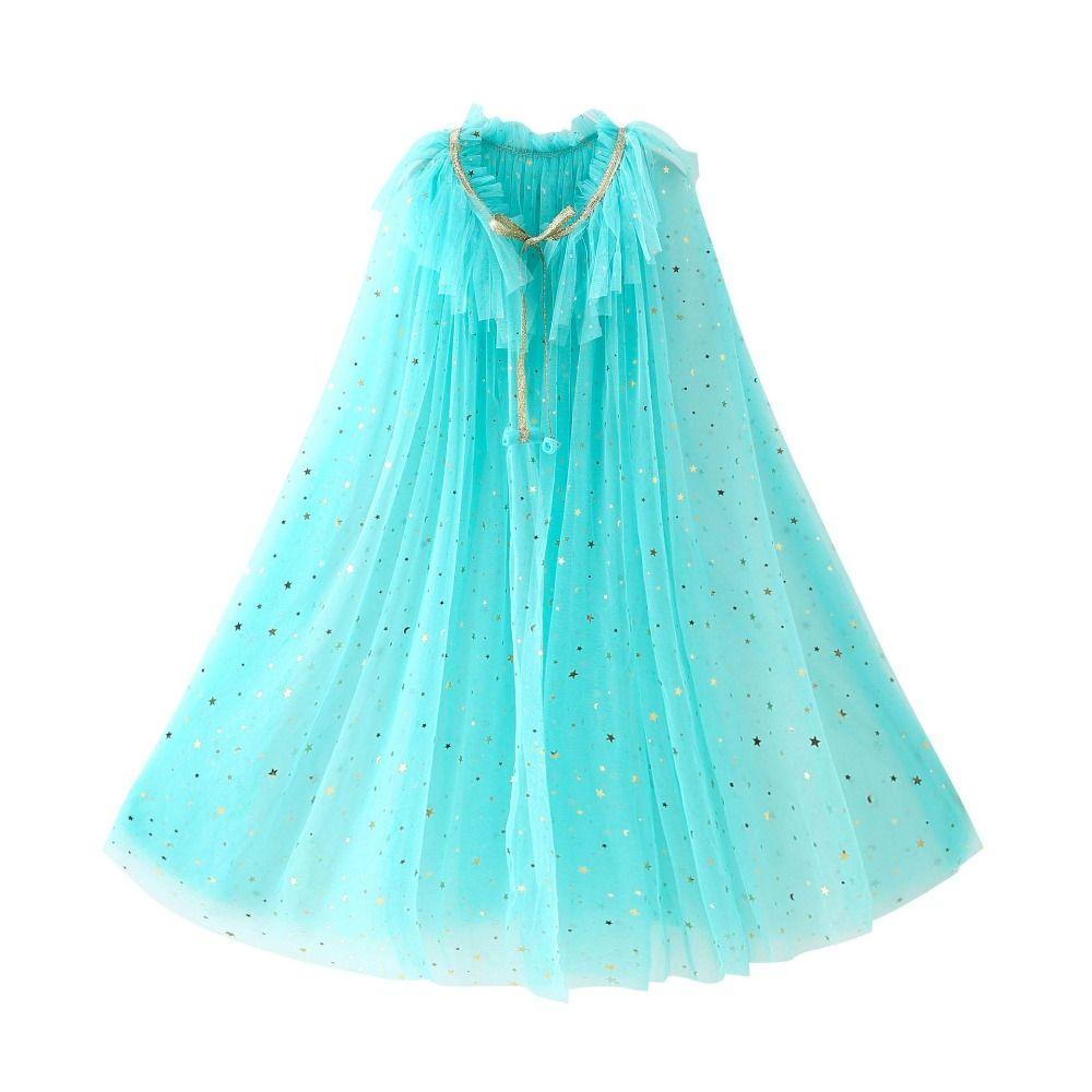 Sweet Girls Princess Cape Cute Girl Tulle Cloak New Children Costume Cloak