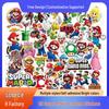50 мультяшных наклеек Super Mario для чемодана, ноутбука, гитары - Водонепроницаемые декали