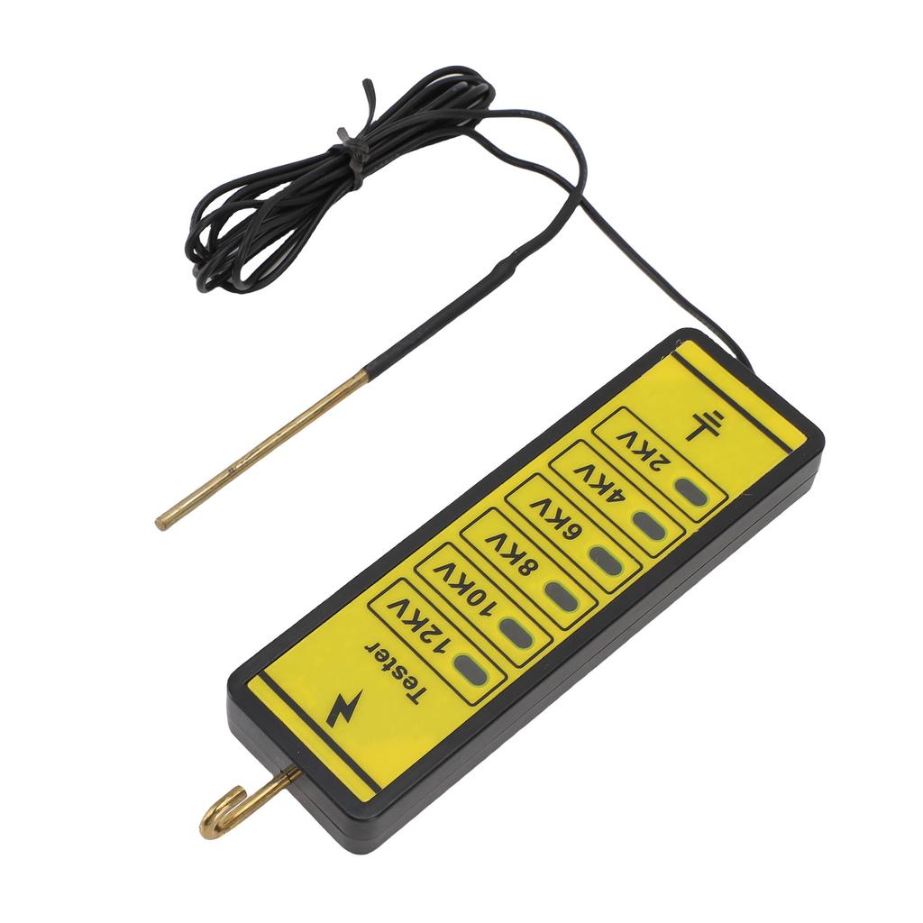 Portable Electric Fence Voltage Tester 12kv Electric Fence Voltage Fault Finder with 6 Indicator