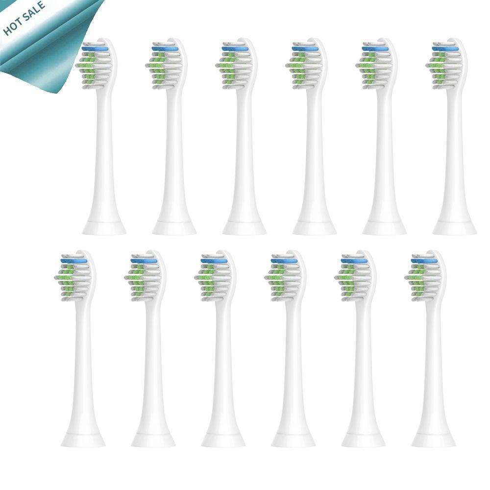 Совместимые насадки для Philips Sonicare HX6511 HX9362 HX6013 HX6063 HX3110 HX3212 HX6231 HX6631 HX6711 - набор из 16 штук