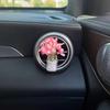 Орхидея-зажим для вентиляционного отверстия центральной консоли автомобиля или Ваза с гипсофилой и жасмином Для девочек Украшения в машину