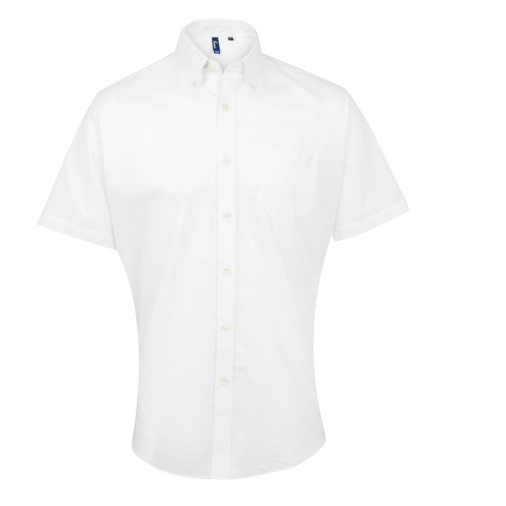 Premier Mens Signature Oxford Short Sleeve Work Shirt