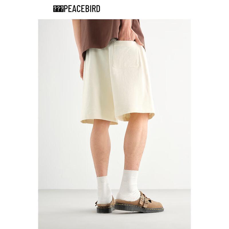 Мужские летние повседневные шорты средней длины на кулиске PEACEBIRD