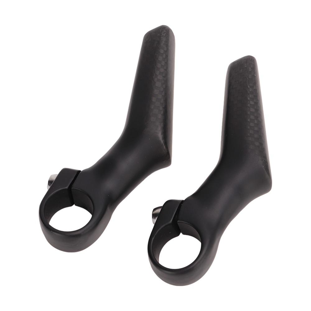 1 Pair L Shape Bike Handlebar Bar Ends Ergonomic Bike Auxiliary Handlebar Mountain Bike Riding