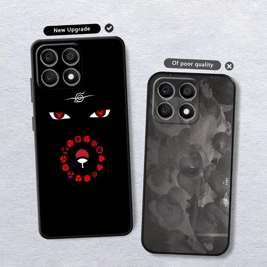 Cool Uchiha Logo Black Soft Phone Cover Case for Honor X7 X9a X5b 90 70 8X Magic5Lite 200 400 Lite X6 X8