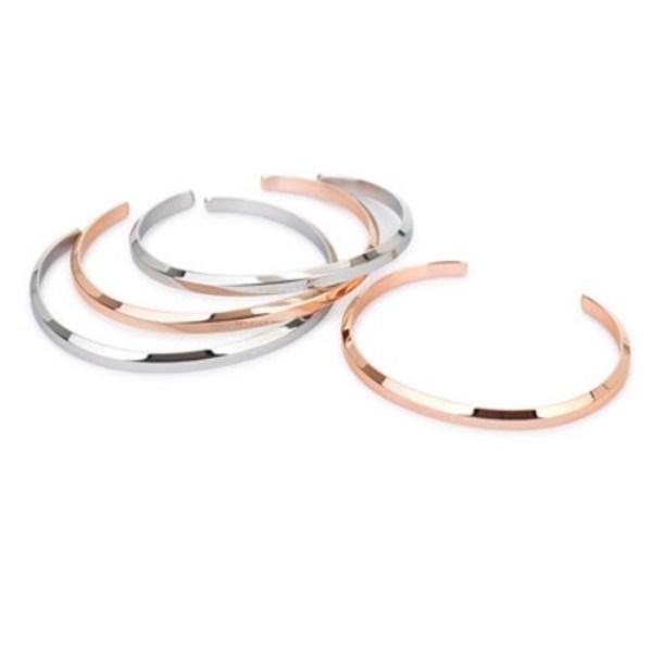 Volkswagen Мужской женский браслет-манжета, браслет для пары, розовое золото, серебро, популярные корейские часы