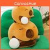 Cute Capybara Cartoon Plush Toy Decorative Pillow Gift For Kids Decor Bedroom
