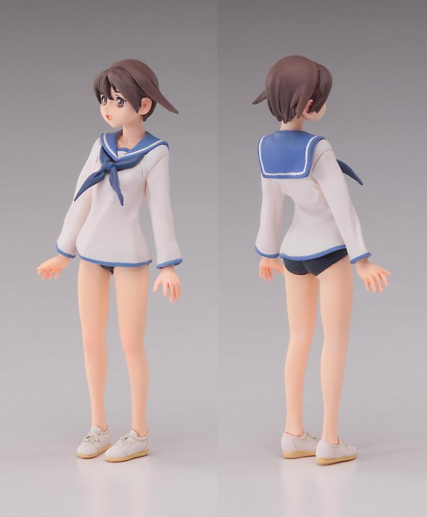 Hasegawa Strike Witches Yoshika Miyafuji Carrier Fighter Type 22 Scale Resin Kit SP375 w/Zero 1/20