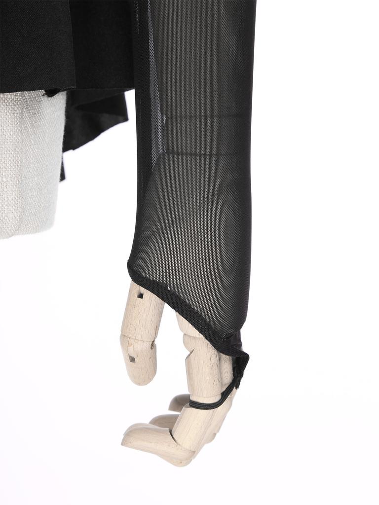 Женские танцевальные платья для фигурного катания со стразами, прозрачное сетчатое лоскутное платье-трико с длинными рукавами