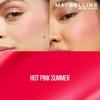 Maybelline Румяна New York Sunkisser Hazy Matte Blush 12H Стойкий Жидкий Тинт для Щек Ярко-Розовый Летний 31 Легкий Хорошо Растушевывающийся Естественное Сияние Макияж 4,7 мл
