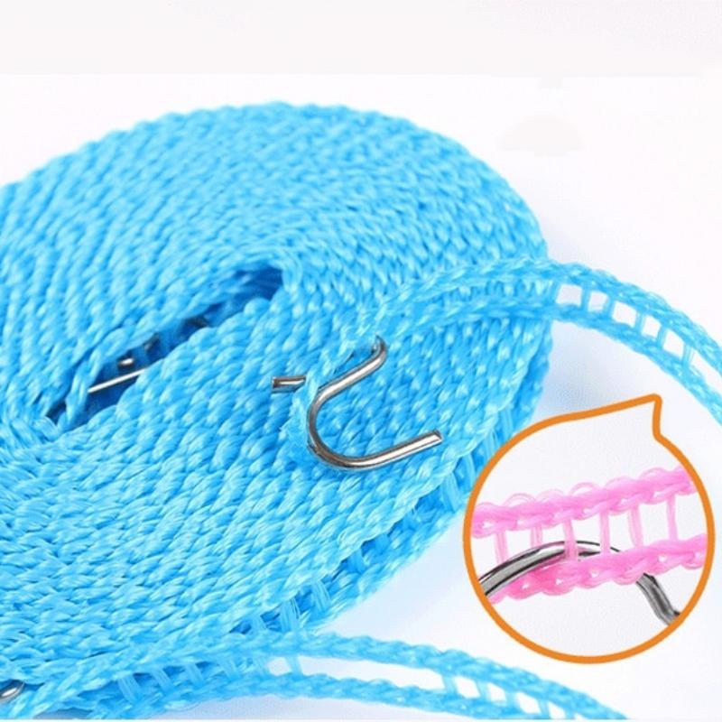 3 м/5 м противоскользящая веревка для белья портативная уличная ветрозащитная веревка для белья дорожная выдвижная веревка стиральная веревка вешалка для сушки одежды