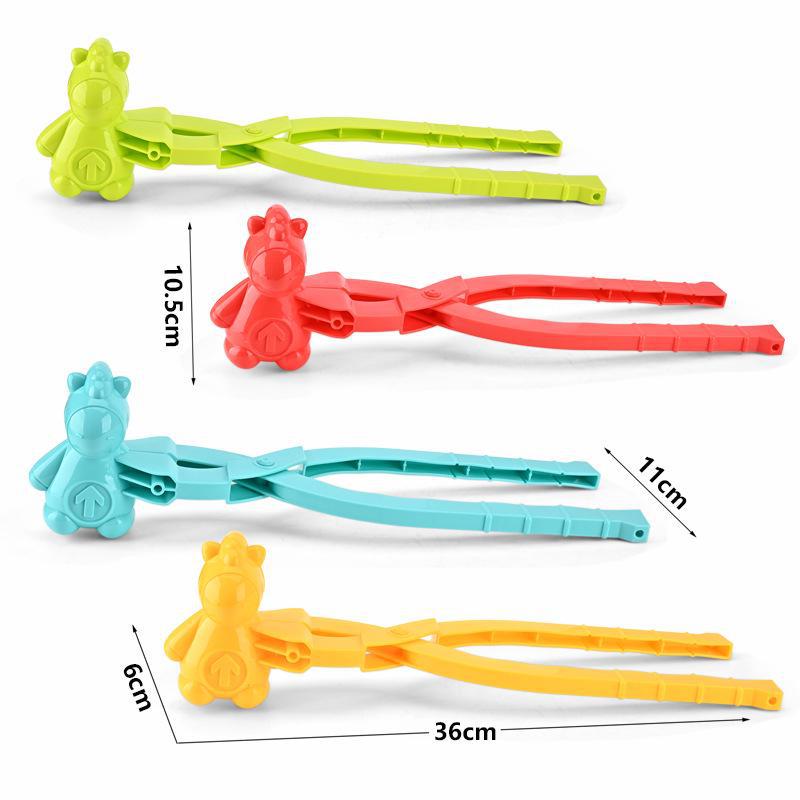 Детский зимний зажим для игры в снежки - игрушка для игры в снежки на открытом воздухе