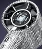 S5 Diamond Handheld Fan: 199-Speed Digital Display, High-Speed, Portable, Shining Design for Outdoor Use