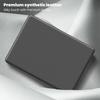 MacBook Air 13 Pro 16 Protective Case With Magnetic Foldable Stand Faux Leather Cover M4 M3