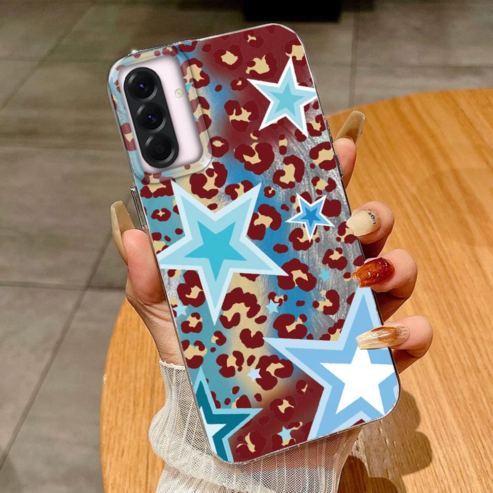 Пара красочных градиентных бабочек для Samsung A56 A16 A26 A36 A25 A15 A55 S24 S25 Plus чехлы для телефонов чехол Funda силиконовый бампер жесткий чехол для задней панели из ПК
