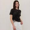 Cc CollecT Волна Сборка Шнурок Деталь Футболка C262psm334