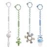 Silicone Baby Bottle Anti-Loss Chain: Multifunctional Pacifier Clip & Anti-Drop Rope