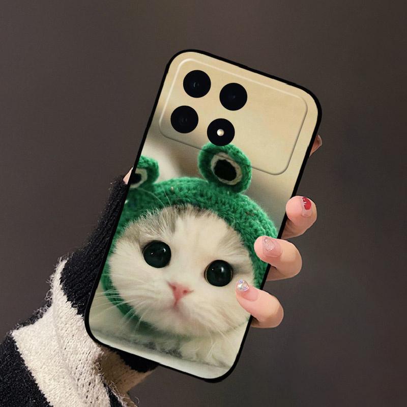 Чехол для Xiaomi POCO F8 Pro Модный Милый Мультяшный Силиконовый Задний Чехол Для Телефона Xiaomi POCO F8Pro Роскошный Мягкий ТПУ Fundas