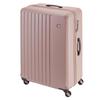 LIEVE 4-колесный чемодан для переноски, легкий, тихий, с лакированными шинами, 57 см, 52 л [Frequenter] 3,4 кг 1-252 (PINK)
