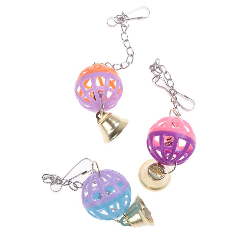 Попугай, птица, корелла, колокольчик, качели, шарик, подвесная клетка, игрушка, товары для домашних животных