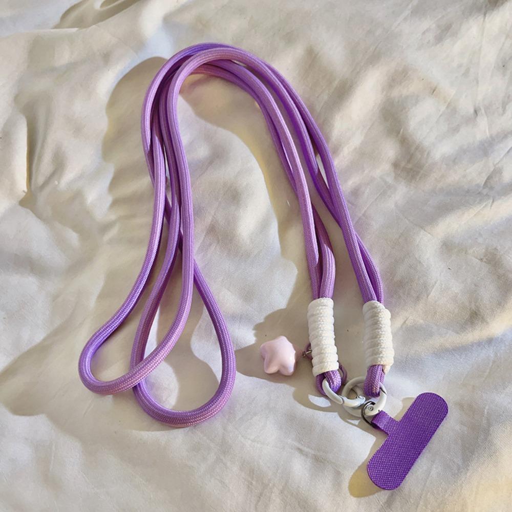 Star Mobile Phone Lanyard Hanging Rope Detachable Crossbody Phone Strap Long Universal Phone Neck Straps Hanging Ornaments
