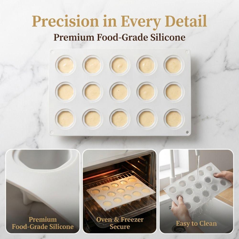 Food Grade Baking Mold Tray Easy Release Dessert Mold Silicone Mousse Mold Dessert Shaping