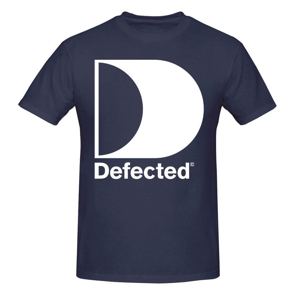 Смешная футболка с принтом Defected Records Rave Electronic Music Festival для унисекс, унисекс футболка, большой размер