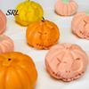 Pumpkin Resin Mold DIY Candle Silicone for Halloween, Handmade Scented Making Mold, Non-stick Crafts Casting Gypsum Cement Clay Epoxy