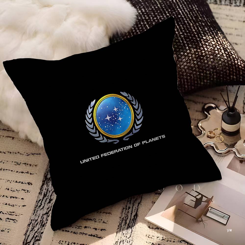Tv S-Star T-Trek Office Cushion Pillowcase Car Cushion Cover45X45Cm Lumbar Pillowcase Sofa Pillowcover
