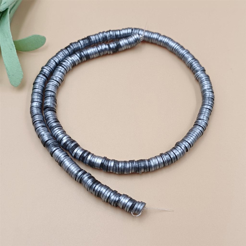 Pearlescent Powder Fashion Necklace DIY 6mm 350PCS 1 String Spacer Beads Bracelets Loose Beads 12Colors For Jewelry Making Polymer Clay Beads