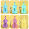Cute Design Musical Note Cutouts Lightweight Silicone Pen Box Gift Music Lovers  Daily Storage