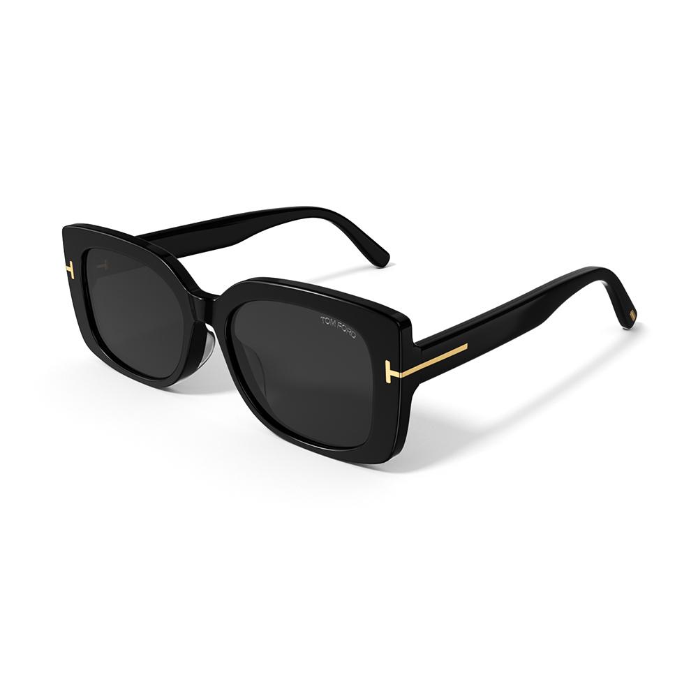 TF Large Frame UV Protection Square Sunglasses Unisex sunglasses FT1170-K