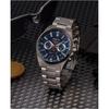 Seiko Chronograph Blue Men's Watch SSB407P1 Stainless Steel Water Resistant 100m