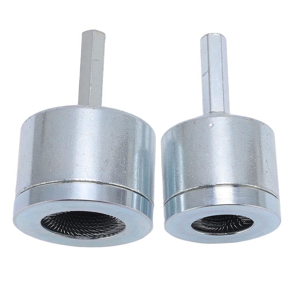 2шт. Очиститель медных труб 12-34 дюйма, щетка для чистки электродрели для профессиональных сантехников и