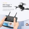 НОВЫЙ Мини-Дрон E100, 4K, профессиональная HD-камера, FPV, Wi-Fi, Дрон с функцией предотвращения препятствий, радиоуправляемый вертолет, складной квадрокоптер, игрушки