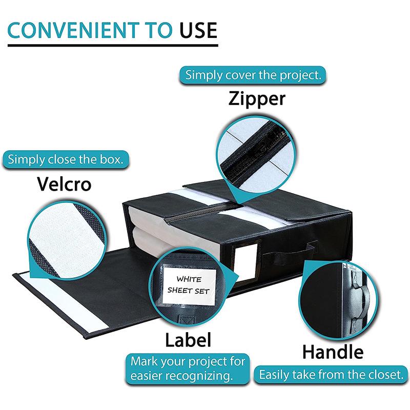 Трансграничная портативная складная сумка для хранения одежды и одеяла
