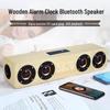 Retro Wooden Bluetooth Soundbar Speaker with Subwoofer, High Volume, Wireless Home Speaker System