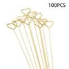 20Pcs Greeting Card Holder School Event Wire Card Holder Durable Photo Stick Holder Party Floral Card Holder Office Party Wedding