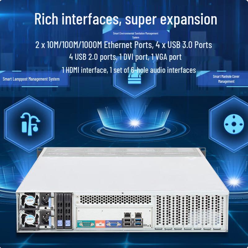 HuSiTe SI-TF36 SIP Network Broadcasting Intercom Video Server (CN version)