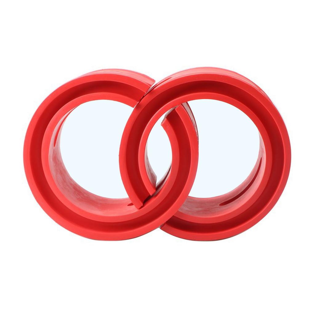 2Pcs Automotive Coil Spring Buffer Anti Vibration Universal Spring Bumper Cushion for Cars A