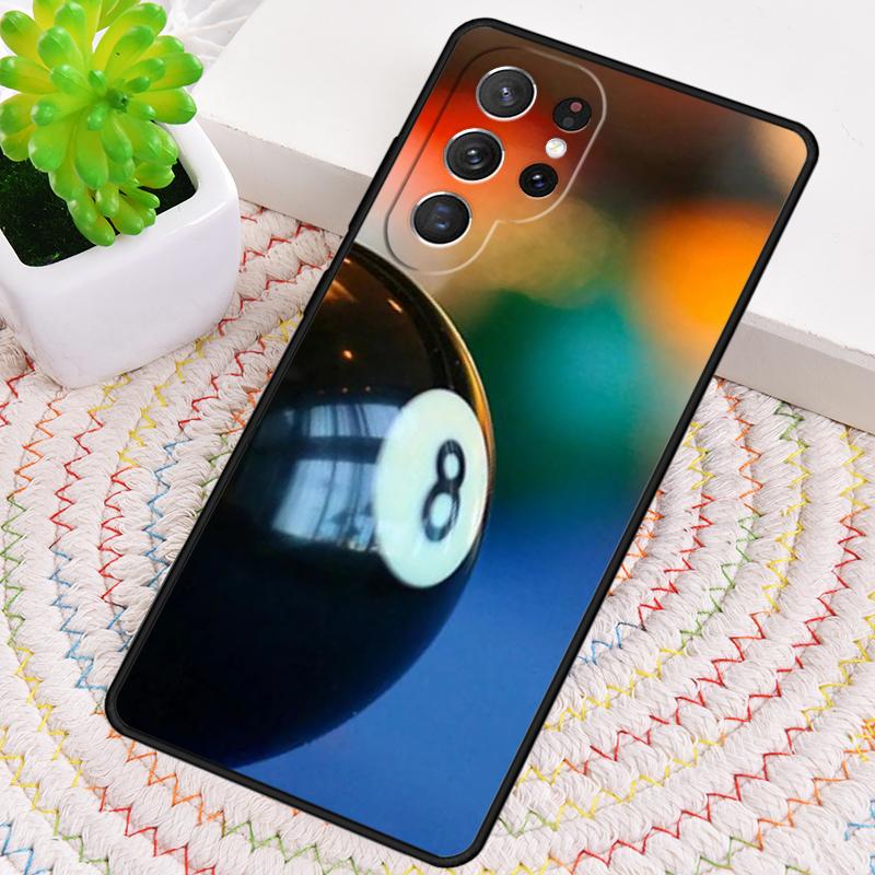 Чехол для телефона Бильярд Снукер 8 шаров для Samsung Galaxy note 10 pro S26 Ultra S23 S24 FE S25 S21 S22 PLUS противоударный Чехол