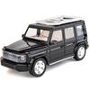 1/24 BENZ EQG New Energy Car Model Diecast Alloy Metal Toy Off-road Vehicles Car Model Simulation Sound and Light Childrens Gifts