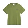 Round Neck Fashion Simple Versatile Short Sleeve Breathable T-Shirt Unisex T-Shirts Olive-Green 691342-81