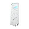 ASUS ROG STRIX ARION White Edition NVMe External SSD Case Installation To C To A Cables Thermal Pad Included Aura Sync Compatible / M.2 / Tool-less /