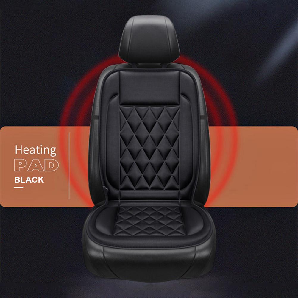 12V Heated Car Seat Cushion Cover 3 Gear Electric Car Seat Heater Soft Winter Warmer Seat Quick Heating Auto Car Accessories