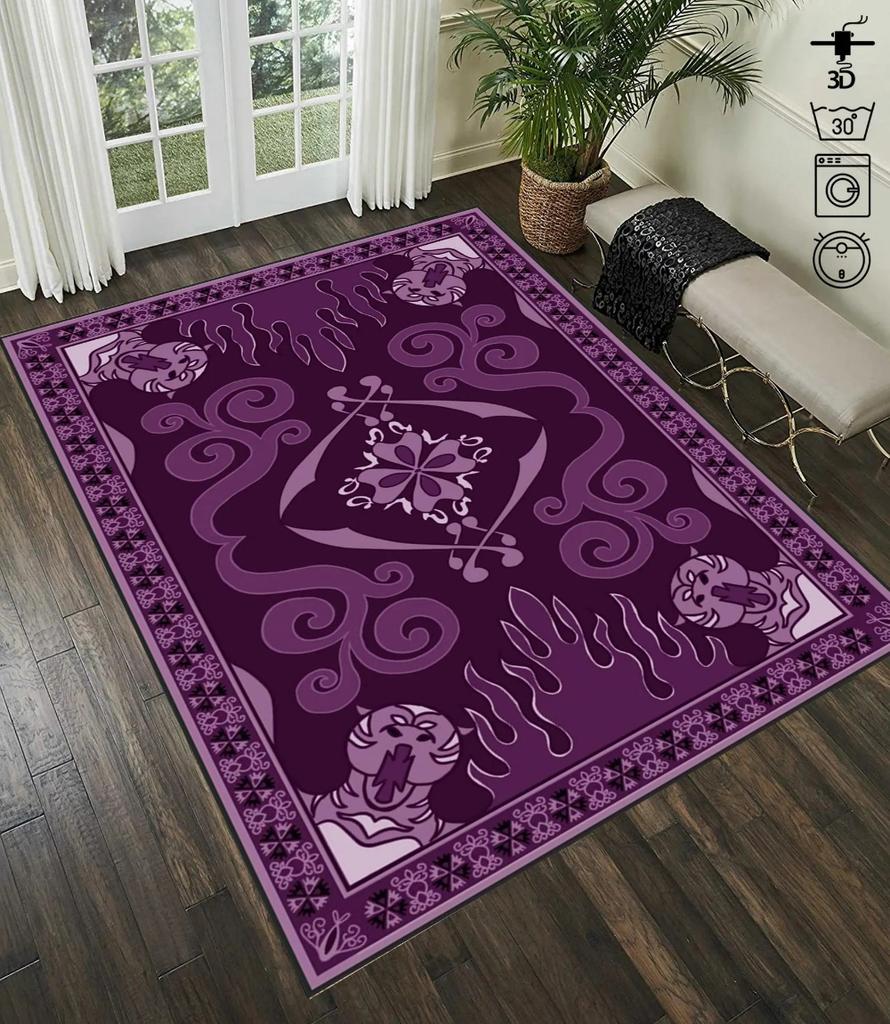 Aladdin Magic Rugs Flying Carpet  for Living Room and Bedroom Decor Stylish Kitchen Floor Mat Coffee Table Mats Doormat Easter