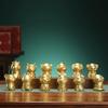 Brass Chinese Zodiac Figurines Gift Set: Rat, Ox, Tiger, Rabbit, Dragon, Snake, Horse, Sheep, Monkey, Rooster, Dog, Pig