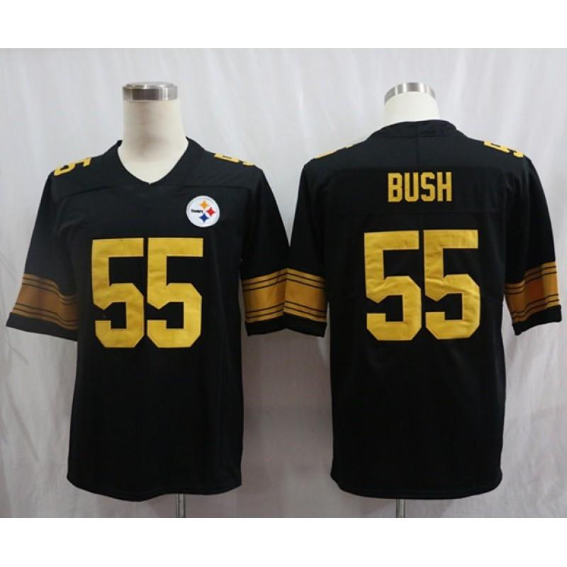 Retro Embroidered Steelmen Rugby Jersey Fan Edition T-Shirt Men Women Fall Winter