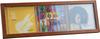 Kenko Picture Frame CD Display Frame Can Hold 3 CD Jackets Horizontal Type Brown External Dimensions 460 X 159 Mm PS-CD3Y-BR